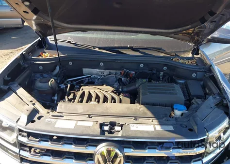 2019 Volkswagen Atlas 3.6L V6 Se W/Technology R-Line из США, поврежденный, VIN 1V2XR2CA2KC581697